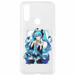 Чехол для Oppo A31 Hatsune Miku art - PrintSalon