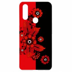 Чохол для Oppo A31 Червоні квіти - PrintSalon
