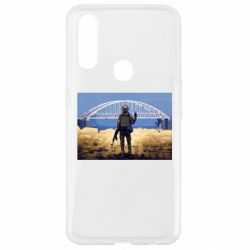 Чехол для Oppo A31 Марка с Крымским мостом-PrintSalon Чехол для Oppo A31 Марка с Крымским мостом