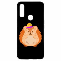 Чехол для Oppo A31 Little hedgehog in a hat - PrintSalon