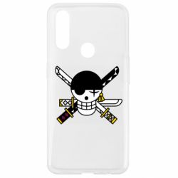 Чехол для Oppo A31 One Piece Zoro logo - PrintSalon