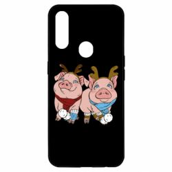 Чехол для Oppo A31 Pigs - PrintSalon