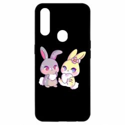 Чехол для Oppo A31 Rabbits In Love - PrintSalon