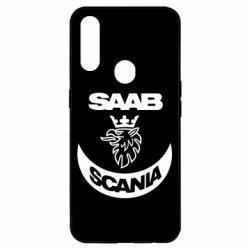 Чехол для Oppo A31 Scania SAAB logo - PrintSalon