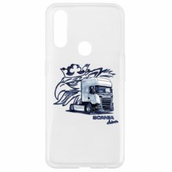 Чехол для Oppo A31 Scania watercolor art - PrintSalon