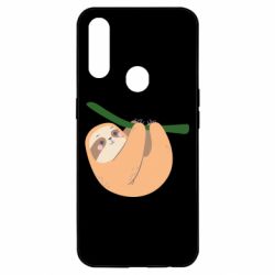 Чехол для Oppo A31 Sloth on a branch - PrintSalon