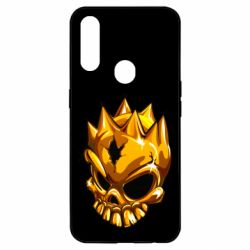 Чехол для Oppo A31 Standoff - Gold Skull