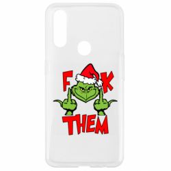 Чехол для Oppo A31 The grinch f*ck them - PrintSalon