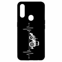 Чехол для Oppo A31 Трактор импульс - PrintSalon