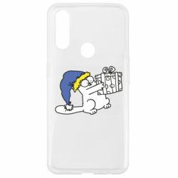 Чехол для Oppo A31 Украинский кот саймона с подарком - PrintSalon