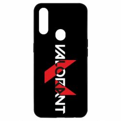 Чехол для Oppo A31 Valorant logo intersection