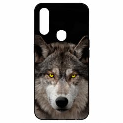Чохол для Oppo A31 Wolf with yellow eyes - PrintSalon
