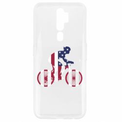 Чехол для Oppo A5/A9 2020 American cyclist - PrintSalon