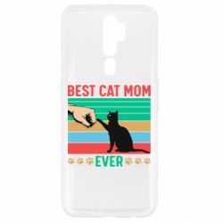 Чехол для Oppo A5/A9 2020 Best cat mom ever - PrintSalon