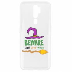 Чохол для Oppo A5/A9 2020 Beware cute little witch-PrintSalon Чохол для Oppo A5/A9 2020 Beware cute little witch