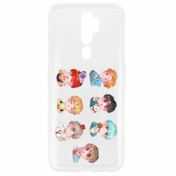 Чехол для Oppo A5/A9 2020 BTS cute boys