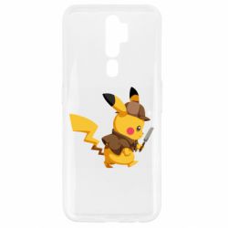 Чехол для Oppo A5/A9 2020 Cute Detective Pikachu - PrintSalon