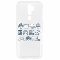 Чехол для Oppo A5/A9 2020 Doctor who icons