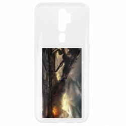 Чехол для Oppo A5/A9 2020 Дракон арт