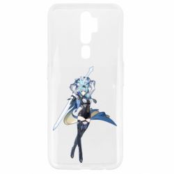 Чехол для Oppo A5/A9 2020 Eula Genshin Impact - PrintSalon