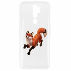 Чехол для Oppo A5/A9 2020 Fox in flight - PrintSalon