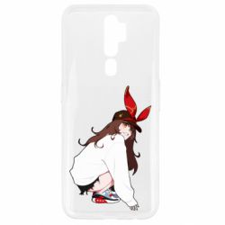 Чехол для Oppo A5/A9 2020 Genshin Impact Amber - PrintSalon