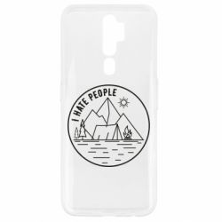 Чехол для Oppo A5/A9 2020 I hate people - camper - PrintSalon