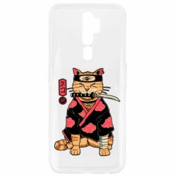 Чехол для Oppo A5/A9 2020 Japanese Akatsuki cat - PrintSalon
