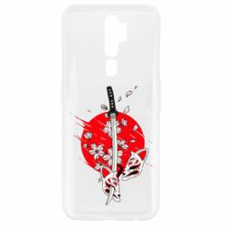 Чехол для Oppo A5/A9 2020 katana in sakura