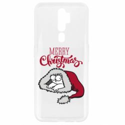 Чехол для Oppo A5/A9 2020 Кот саймона рождество - PrintSalon