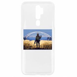 Чехол для Oppo A5/A9 2020 Марка с Крымским мостом - PrintSalon