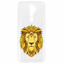 Чехол для Oppo A5/A9 2020 Lion art - PrintSalon