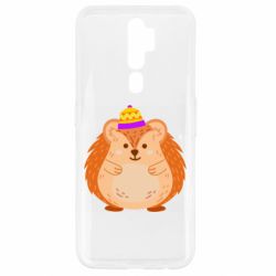 Чехол для Oppo A5/A9 2020 Little hedgehog in a hat - PrintSalon
