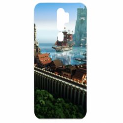 Чехол для Oppo A5/A9 2020 Minecraft beautiful town - PrintSalon