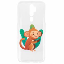 Чехол для Oppo A5/A9 2020 Monkey. Fuck You - PrintSalon