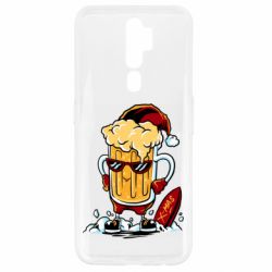 Чехол для Oppo A5/A9 2020 New Year's beer