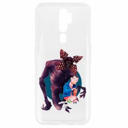 Чехол для Oppo A5/A9 2020 ОСД Одиннадцать и Демогоргон-PrintSalon Чехол для Oppo A5/A9 2020 ОСД Одиннадцать и Демогоргон