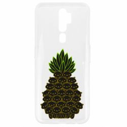 Чехол для Oppo A5/A9 2020 Pineapple cat