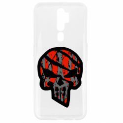 Чохол для Oppo A5/A9 2020 Punisher Coat of arms of Ukraine - PrintSalon