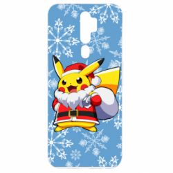 Чохол для Oppo A5/A9 2020 Santa Claus Pikachu - PrintSalon