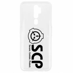 Чохол для Oppo A5/A9 2020 SCP logo text - PrintSalon