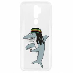 Чехол для Oppo A5/A9 2020 Shark Rastaman - PrintSalon