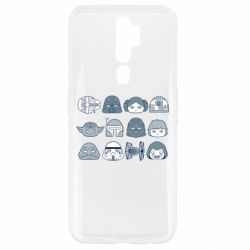 Чехол для Oppo A5/A9 2020 Star wars icons - PrintSalon