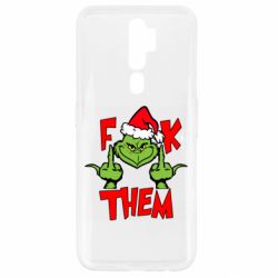 Чехол для Oppo A5/A9 2020 The grinch f*ck them-PrintSalon Чехол для Oppo A5/A9 2020 The grinch f*ck them