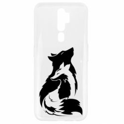 Чехол для Oppo A5/A9 2020 Wolf And Fox - PrintSalon