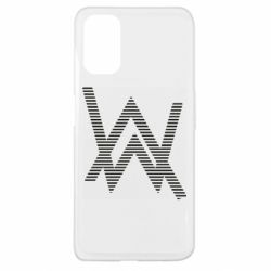 Чехол для Oppo A52/A72/A92 Alan Walker logo stripes - PrintSalon
