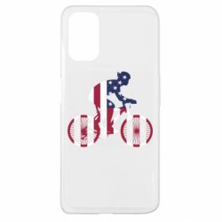 Чехол для Oppo A52/A72/A92 American cyclist - PrintSalon