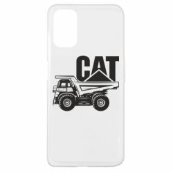 Чехол для Oppo A52/A72/A92 CAT logo and truck - PrintSalon