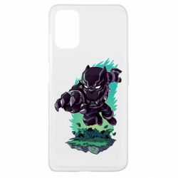 Чехол для Oppo A52/A72/A92 Cute Black panther-PrintSalon Чехол для Oppo A52/A72/A92 Cute Black panther