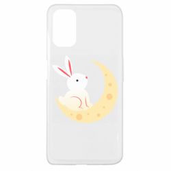 Чехол для Oppo A52/A72/A92 Cute rabbit on the moon - PrintSalon